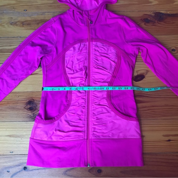 Lululemon Scuba Hoodie Pink Athletic Jacket, EUC, 6 - Picture 9 of 16